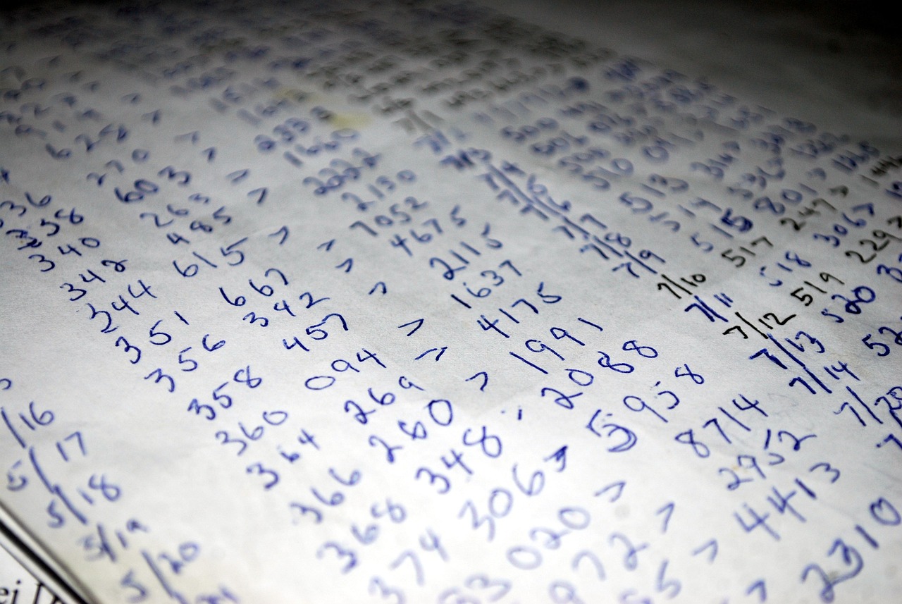 Tabel peringkat 10 besar digit paling sering muncul di paito Singapore