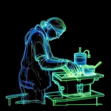 Mencuci Piring