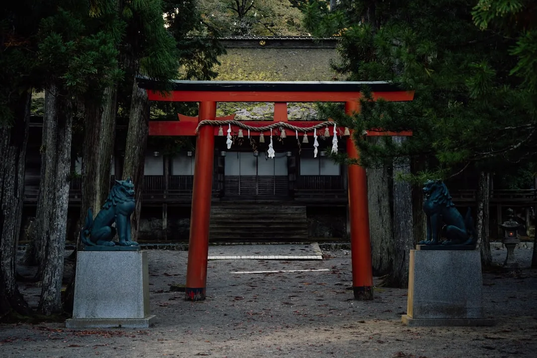 Riwayat Japan di komunitas togel - torii gate tradisional Jepang