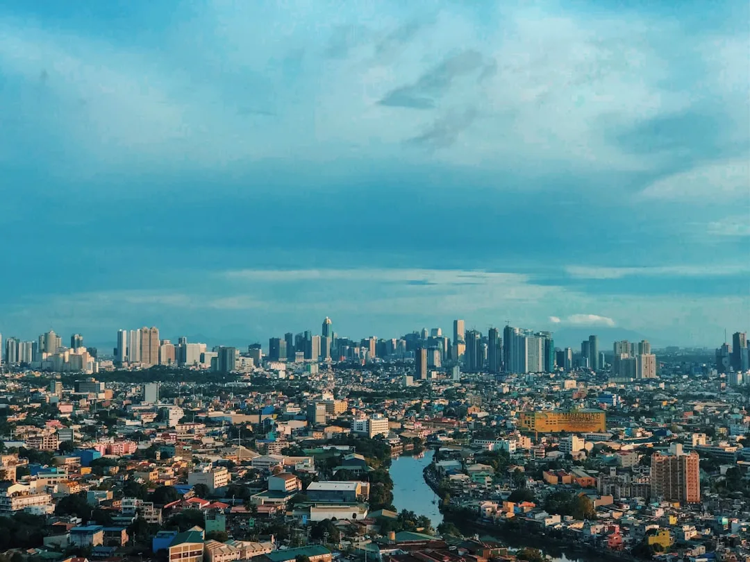 Live draw PCSO tercepat - Filipina Pools 4D landscape Manila BGC skyline, operator Philippine Charity Sweepstakes Office sejak 1934